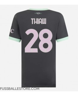 Günstige AC Milan Malick Thiaw #28 3rd trikot Damen 2024-25 Kurzarm